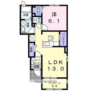 ポストマスター S【1階】の間取り