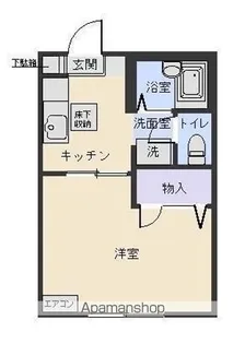 ライトステージC【103号室】の間取り