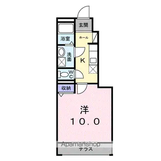 エミールシャランⅡ【1階】の間取り