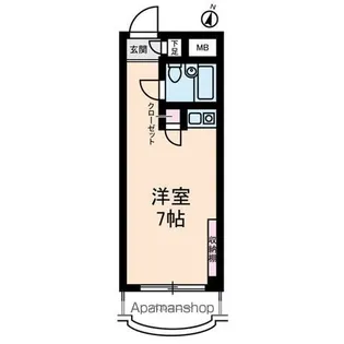 ジェイパーク要町【3階】の間取り