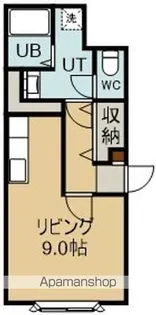 パークサイドB【2階】の間取り