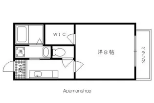 田山プライム【1階】の間取り