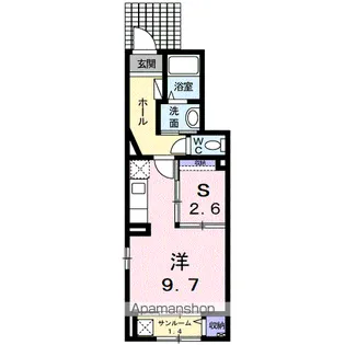 カーサ・セレッソ KⅠ【1階】の間取り