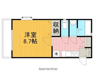 アプリコット【2階】の間取り