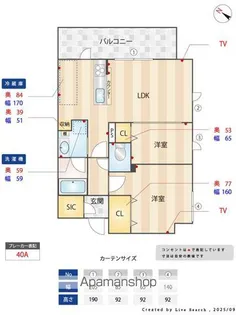 クラス平尾【8階】の間取り