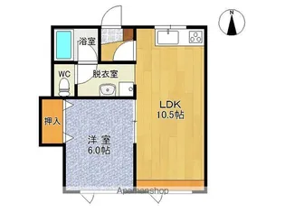 サクセスハイム⑩【23号室】の間取り