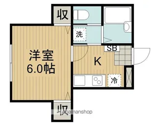 エミネント秀【102号室】の間取り