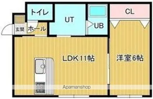CONSOLATA田家(コンソラータタヤ)【1階】の間取り