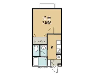 アビテ馬越【1階】の間取り