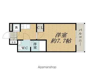 セレニテ新大阪弐番館【1403号室】の間取り