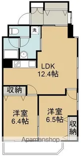 SENDAI忠恕館【10階】の間取り