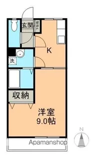 花園ハイツ【102号室】の間取り