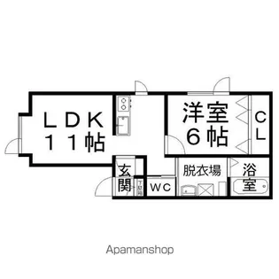 マノワール【1階】の間取り