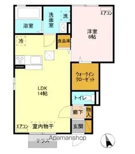 マルベリー【1階】の間取り