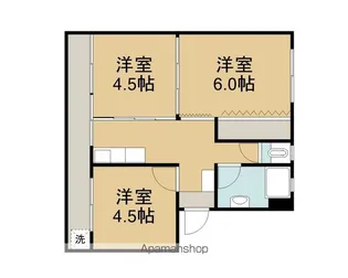 益村ビル【303号室】の間取り