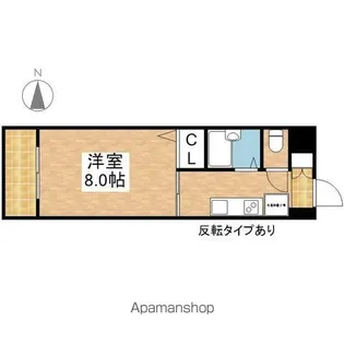 浅井ビル【5階】の間取り