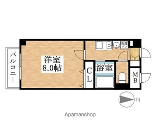 シャルム稲塚【2階】の間取り
