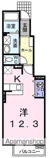 リジュール南条【1階】の間取り