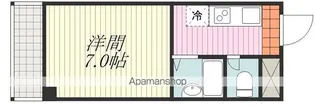 クリスタルビル【404号室】の間取り