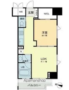 ベルファース本郷弓町【8階】の間取り