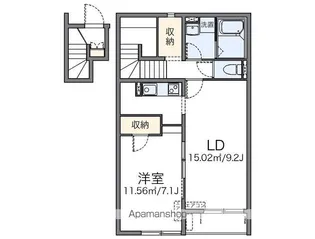レオネクストひまわり【2階】の間取り