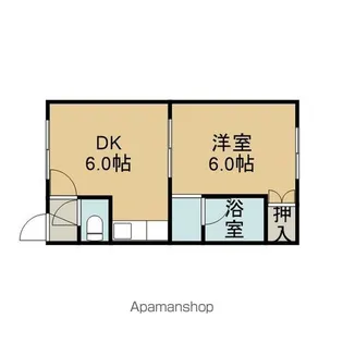 スカイヴィラ【106号室】の間取り