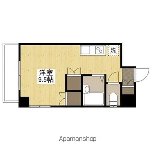 久保田ビル【4階】の間取り