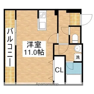 サンドリヨンゴキソ【1階】の間取り