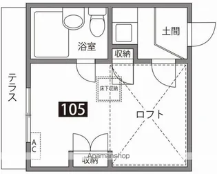 ライフピアジュピター【1階】の間取り