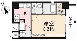 パサル藤塚【301号室】の間取り
