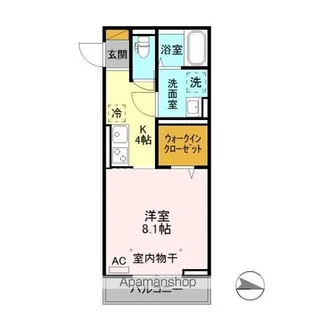 プチボヌール【3階】の間取り