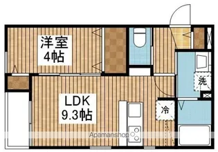 ガロンヌ上所上【2階】の間取り