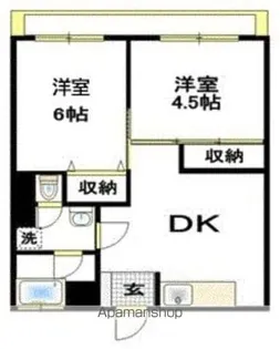 クロノス習志野【3階】の間取り