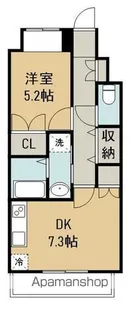 プライムアーバン仙台五橋【14階】の間取り