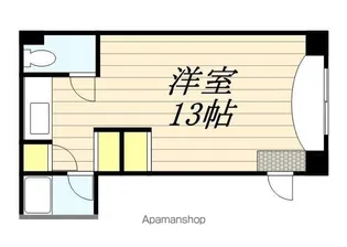 ツインビルA【403号室】の間取り