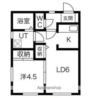 SHALLY【1階】の間取り