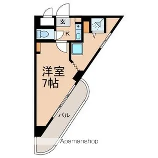 TAKANOビル【305号室号室】の間取り