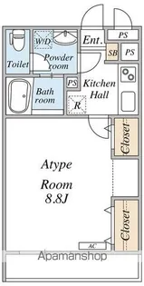 (仮称)リブリ・江戸川区西小岩(2)【1階】の間取り