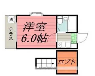 ジュネパレスシオン【1階】の間取り
