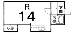 セラーズ165【1-C号室】の間取り