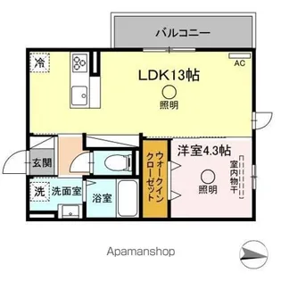 TSコート大津【3階】の間取り