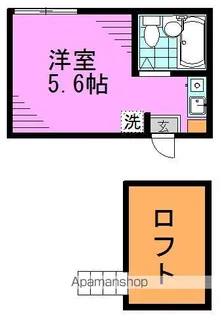 フォレストコート高円寺【2階】の間取り