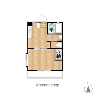 鈴木グリーンハイツC【301号室】の間取り