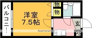 メゾン山美Ⅱ【31.号室】の間取り