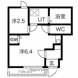 EHRE(エーレ)【1階】の間取り