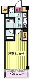 ラティーダ下並木【2階】の間取り