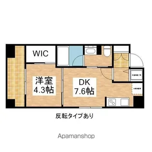 KDX千早レジデンス【2階】の間取り