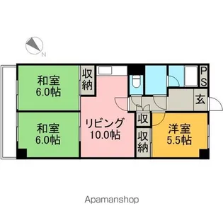 リアライズ矢田川【7階】の間取り