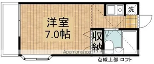 ホワイトロードB館2号棟【2階】の間取り