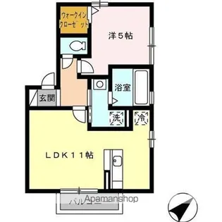 グランモア窪【2階】の間取り